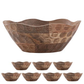 Robert - Dekoschalen - Naturholz - Mangoholz - ø25 o. 30cm H6cm